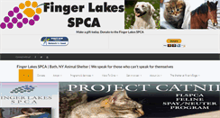 Desktop Screenshot of fingerlakesspca.org